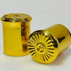 15mm Aluminium Golden Attar Bottle Suraj Cap