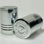 18mm Aluminium Silver Attar Bottle Logo Cap