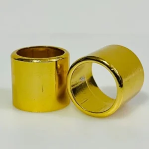 22mm Aluminium Golden Perfume Bottle Overcap (Glossy Finish)