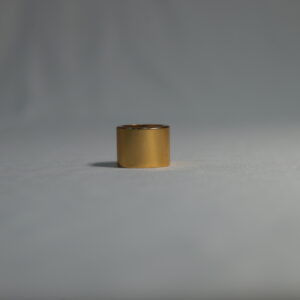 22mm Aluminium Golden Perfume Bottle Overcap (Glossy Finish)