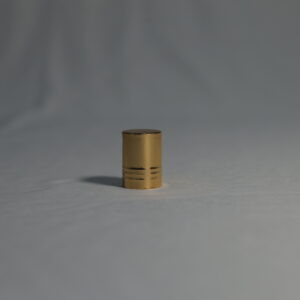 18mm Aluminium Golden Attar Bottle Logo Cap